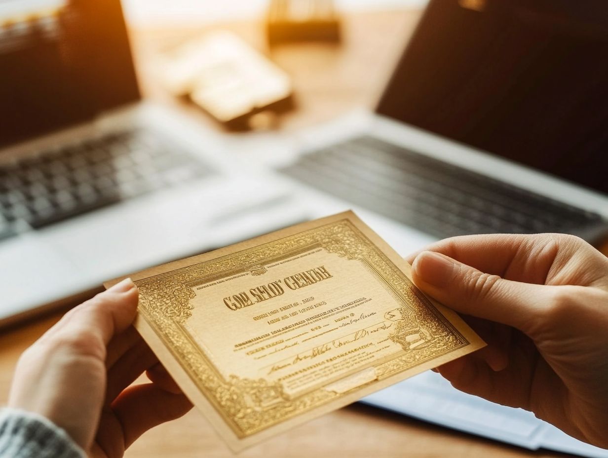 Is Investing in Gold Certificates Right for You?